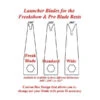 AAE - Lame De Rechange PRO BLADE - FREAKSHOW 2 AAE - Lame De Rechange PRO BLADE - FREAKSHOW -Arbalète Équipement Magasin aae lame de rechange pro blade freakshow