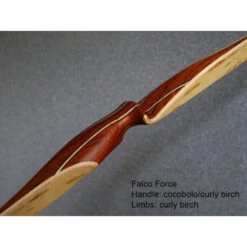 FALCO - Longbow FORCE VINTAGE CARBON 70" -Arbalète Équipement Magasin falco arc longbow force vintage 64 11